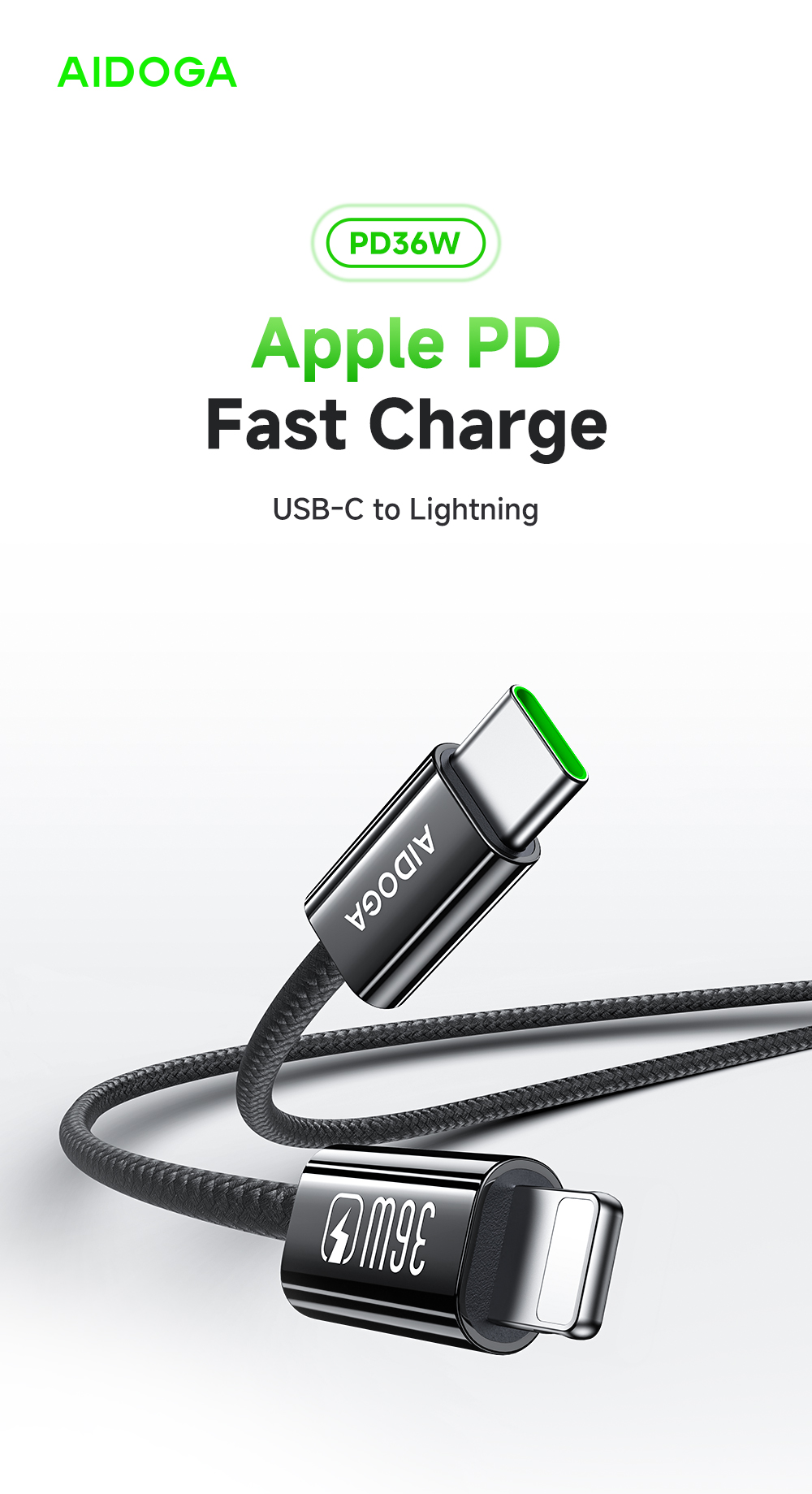 AIDOGA - Premium Braided Cables